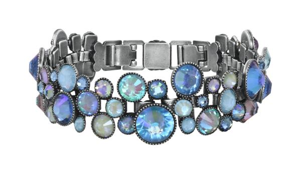 Light Blue - Water Cascade Glam - Konplott bracelet